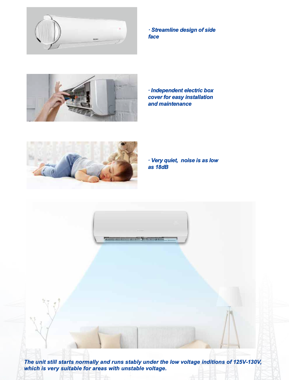 1.5HP FAIRY INVERTER(WIFI) (INDOOR & OUTDOOR) - Gree Wall Mounted