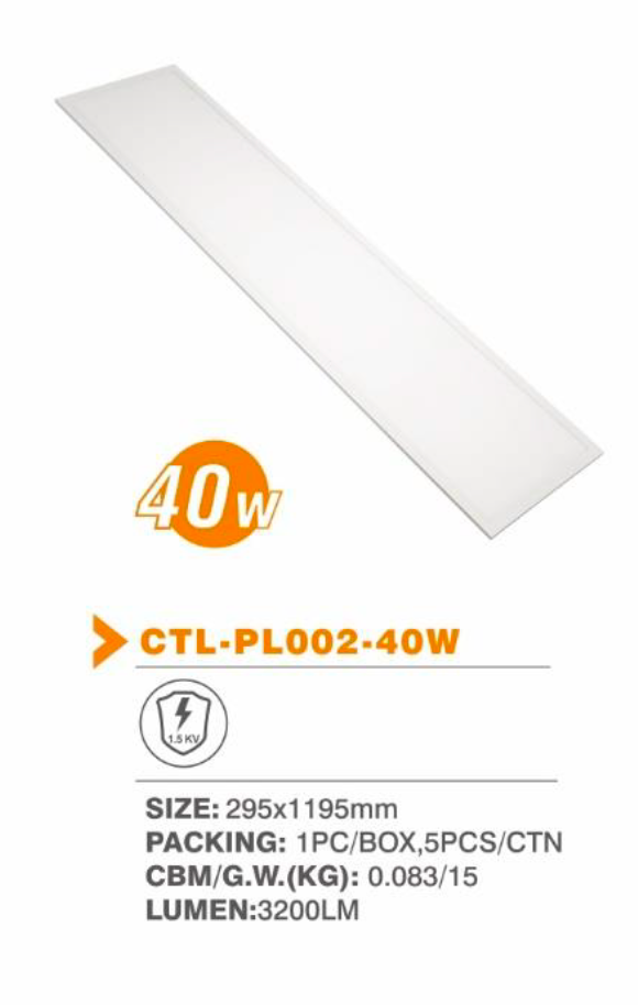 Led Panel Rectangel 40W LED Panel Rectangle - Lontor – Revolve Depot